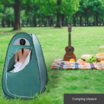 Portable Outdoor Pop-up Toilet Dressing Fitting Room Privacy Shelter Tent Army Green - Image 32