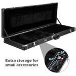 Replace 20699912 High Grade Electric Guitar Square Hard Case Flat Black - Image 19