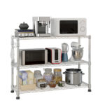 6-Tier disassembly and free assembly NSF-Certified Steel Wire Shelving with Wheels - Image 9