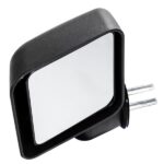 Manual Mirrors Black Left Right Side Pair For 2007-2017 Jeep Wrangler - Image 25