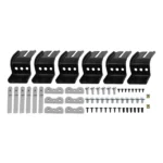 Black Running Board Nerf Bars fit for Ford Explorer 20-2026 Non-Slip Protection - Image 3