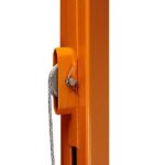 16FT Drywall Lifter Panel Hoist Jack Rolling Caster Construction Lockable 150lbs - Image 5