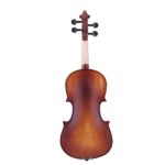 [Do Not Sell on Amazon] GV200 4/4 Classic Solid Wood Violin Case Bow Violin Strings Rosin Shoulder Rest Electronic Tuner - Image 4