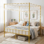 Canopy Bed Frame Only bed frame - Image 5