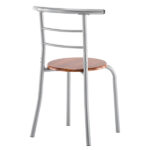 Same Code 35204938 Brown Wood Grain PVC Breakfast Table (One Table and Two Chairs) - Image 5