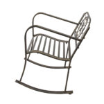 Replace 66934556 Flat Tube Single Rocking Chair Bronze Color - Image 14