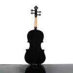 New 3/4 Acoustic Violin Case Bow Rosin Black - Image 4
