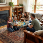 31.5" Folding Card Table, Portable Table for Dining, Camping, or Game Night, Black (Shipment from Walmart) - Image 4