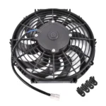 12" 12V Puller Black Single Fan Curved Blades 1226 cfm compatible with VA10-AP50/C-61A 30101522