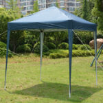 2 x 2m Practical Waterproof Right-Angle Folding Tent Blue - Image 17