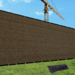 8'X50' Sand HDPE Fence