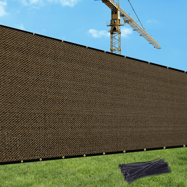 8'X50' Sand HDPE Fence