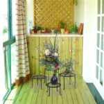 4 Plant Shelves with 4-1 Round Pattern in Black Baking Paint (Yh-Cj009) - Image 17