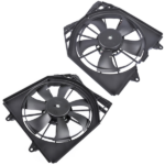 2PCS Left & Right Cooling Fan Replacement for Honda Accord 2018-2022 38611-5PF-N11 19030-5PF-N12 - Image 2