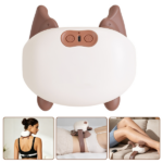 Adjustable Strap Neck Massager, 3 Intensity 2 Heat Levels Cordless Deep Tissue Massager for Neck Shoulder Back, Travel Office Home Use - Image 14