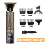 LCD Professional Hair Clippers Beard Trimmer Men Hair Cutting Cordless Barber Shaving Machine (US Logistics For USPS/DHL/Fedex/UPS. No designated logistics accepted TK/TMEU only For self-pickup