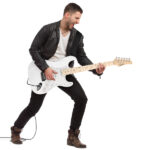 [Do Not Sell on Amazon] GST Stylish H-S-S Pickup Electric Guitar Kit with 20W AMP Bag Guitar Strap White - Image 12