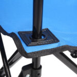 Same Code 57651919 Portable Outdoor 2-Seat Folding Chair with Removable Sun Umbrella Blue - Image 31
