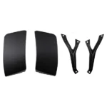 Rear Bumper Assembly fits fit for RAM 1500 2009-2018 Black Steel Screw-On Bolt-On - Image 2