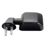 Manual Mirrors Black Left Right Side Pair For 2007-2017 Jeep Wrangler - Image 16