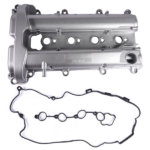 Engine Valve Cover with Gasket Fit for Chevy HHR 2006-2011 Cobalt 2006-2010 Pontiac Solstice 2006-2009 Silver 1Pc