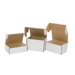 50 Corrugated Paper Boxes 6x4x3" 15.2*10*7.6cm White Outside and Yellow Inside - Image 15