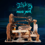 3d wooden puzzle Hand Whale music box Handmade Assembly Model kit Holidays birthdays Christmas gifts - Image 3