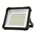 Portable LED Work Solar Light with Stepless Brightness Job Site Battery Rechargeable LED Floor Light for Emergency Worklight for Hurricane Daily Gift