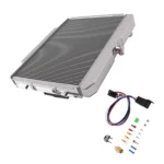Aluminum Radiator Fan Kit fit for Ford Mustang/Mercury Cougar V8 4.7L-5.8L 1967-70 - Image 6