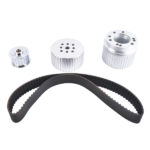 Belt Drive Pulley Set for BBC Big Block Chevy Gilmer 396 427 454 Engines Billet Aluminum - Image 2