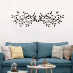 CIFbuy Modern Minimalist iron Leaf Wall Art Set for Living Room Bedroom Office (TikTok, temu pick-up service) - Image 2