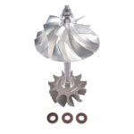 Turbo Rotor Assembly Fit for 2019 Cummins X15 Turbocharger 5459710RX 5459710 Turbo Model: HE400VG 7 Blade Had balanced - Image 2