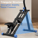 Stair Stepper with resistance Home-Upgrade Vertical Climber Workout Machine for Full-Body Exercise Climber Fitness Equipment with Stable Frame Adjustable Handlebar-Black Blue-No support Self-pick up - Image 16
