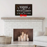 CIFbuy Witch's Garden 2D Flat Metal Wall Art 12x8 Inch Vintage Tin Sign, Inch Vintage Tin Sign, Creative Home Yard Garden Terrace Decor, Home Yard Garden Terrace Decor, 1PC MetalikTok, MetalikTok, Garden Terrace Decor Self-ntckup LogiopPC - Image 3