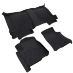 3x Floor Mats Liners Kit fit for Chevy Silverado 1500 Crew Cab 2019-2025 TPE New - Image 5