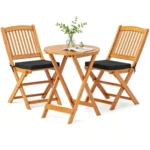 2 Pack Rubber Wood Dining Chairs, PVC Woven Rattan Back Side Chairs with Padded Fabric Seat, Ergonomic Armless Kitchen Chairs Supports 380LBS Each - Image 19