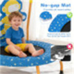 Astronaut Trampoline for Toddlers with Foam Padded Handle and Safety Padded Cover - Image 4