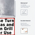 CIFbuy Vintage Metal Iron Sign 8x12 Inch Waterproof Retro Decor Plaque For Gas Grill Kitchen Restaurant 2D Flat Warning Wall Art TikTok, TikTok, t Self-pickup Logiopics - Image 6