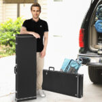 Replace 20699912 High Grade Electric Guitar Square Hard Case Flat Black - Image 15