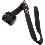 2Pcs 3 Point Retractable Seat Belts fits for Jeep Wrangler CJ YJ 1982-1995 Black - Image 5