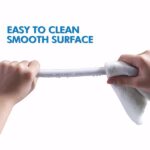 PVC Shower Hose 59 Inches Extra Long Smooth Handheld Shower Hose Flexible Anti-Kink Handheld Shower Head Hose with brass spin inner core White[Unable to ship on weekends, please place orders with caut - Image 3