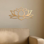 CIFbuy™ Lotus Metal Wall Art Large Size Modern Design Gorgeous Decor to Charm Guests Ideal for Living Rooms Bridal Showers Indoo(TikTok/temu self-pickup orders) - Image 2