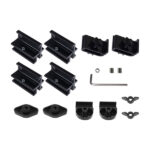 6FT Soft Tonneau fit for Toyota Tacoma 16-2025 Tri-Fold Bed Cover W/ LED Lamp - Image 3