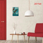 CIFbuy Cute Chicken Rooster Metal Wall Plaque, Farmhouse Style 2D Flat Print Art Decor, Hanging Ornament For Home Office Room Decoratio TikTok, TikTok, t Decor Self-pickup Logiopics - Image 6