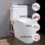 Bidet Sprayer for Toilet, Handheld Cloth Sprayer, Bathroom Sprayer Kit Spray Attachment with Hose, Stainless Steel Easy Install Great Water Pressure for Bathing Pets, Feminine Hygiene - Image 8