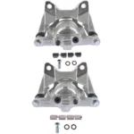 2pcs Rear Brake Caliper w/Bracket Replacement for Dodge Nitro Jeep Liberty Wrangler 3.8L V6 - Image 5