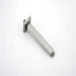 Shower Arm with Flange, 1/2 NPT Tapered Threads, Rain Shower Head Arm, Ceiling Mounted Shower Extension Arm - Image 3