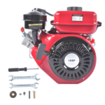3HP 4-stroke Heavy Duty Single Cylinder Diesel Motor Engine 196CC/2200W (Red) - Image 2