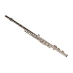 Nickel Plated C Closed Hole Concert Band Flute with E Key - Image 6