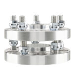 (4) 20MM Hub Wheel Adapters 5x112 TO 5x114.3| 14x1.5 for Mercedes + 20 Lug Nuts - Image 2